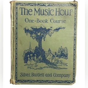 Vintage Book- The Music Hour One- Book Course 1932